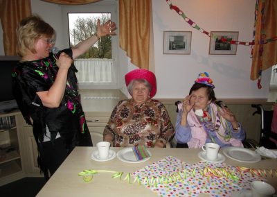 Rosenmontag Faschingsfeier im Rittersaal