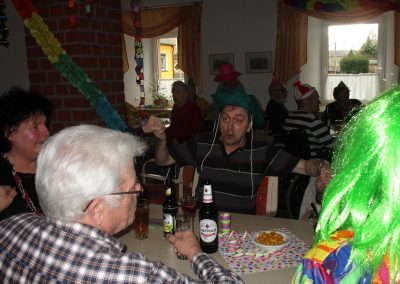 Rosenmontag Faschingsfeier im Rittersaal